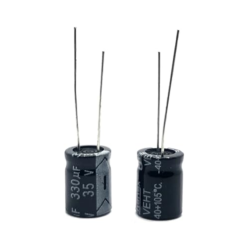 Condensateur 35V 330uF en aluminium radial à faible ESR pour filtrage de tension stable