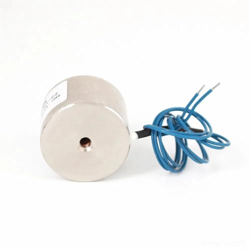 Électroaimant solénoïde d'aspiration 24V 10KG conçu pour montage industriel de précision