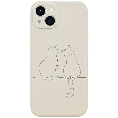 Wihytec ���킢�����C���L���b�g�P�[�X�J�o�[ iPhone 16�p �~�j�}���X�g�J�b�v���L���C���A�[�g�P�[�X�J�o�[ �t�̃V���R���\�t�g�W�F�����o�[�}�b�g�g�ѓd�b�J�o�[ �}�C�N���t�@�C�o�[���n�t��