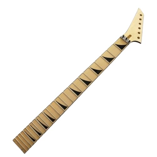 Manche de guitare inversé à 24 frettes pour un accès total aux aigus