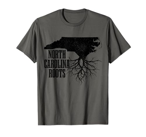 North Carolina Roots Vintage USA Patriotic Pride T-Shirt