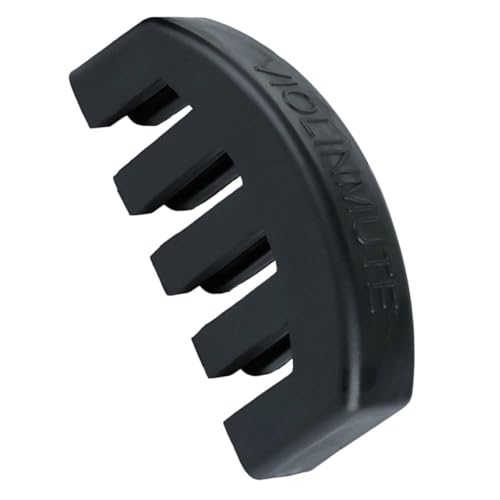 LIGIGWASH 小提琴消音器 耐久性ゴム製 簡単装着 軽量 コンパクトで持ち運び