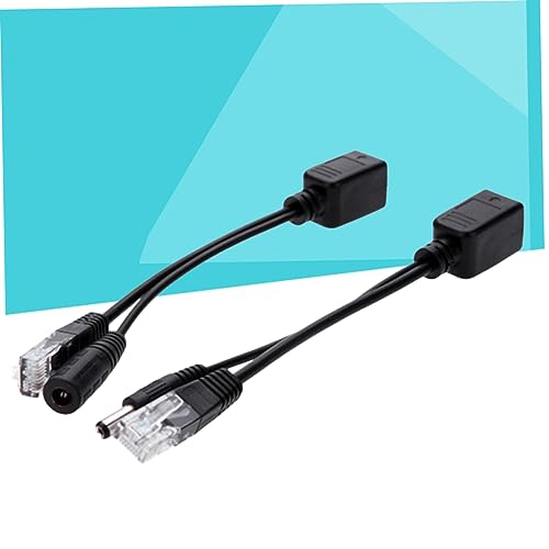 OSALADI 6 piezas Cable Splitter PoE Adaptador para cámaras IP y routers miniatura 5