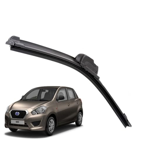 Image of Euro Care Windshield Car Wiper Blades Compatibility With Datsun Go (Model : 2013-2018) - Set of 1Pc (D-24)
