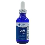 Trace Minerals Research, Ionic Zinc, 50mg Zinc Depot, 59ml, Probado en Laboratorio, Sin Gluten, Sin Soja, Vegetariano