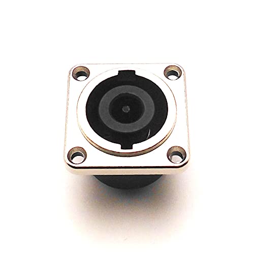 2 Pack Conector XLR Panel 8 Polos Enchufe Hembra miniatura 3