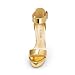 DREAM PAIRS Womens HI-LO High Heel Platform Pump Sandal Orinthia,Size 9.5,Gold-Pat,HI-LO