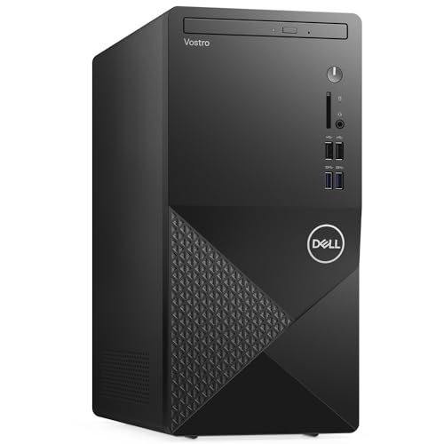 Image of Dell Vostro 3888 Business Desktop Computer, Intel Hexa-Core i5-10400 up to 4.3GHz (Beats i7-8700), 16GB DDR4 RAM, 1TB PCIe SSD, 802.11AC WiFi, Bluetooth, HDMI, VGA, Windows 10 Pro