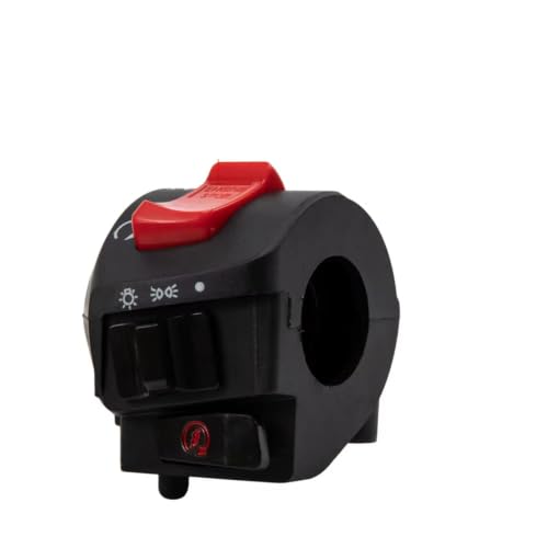 Interrupteur clignotant moto droit de rechange pour panne de démarrage et klaxon 22mm