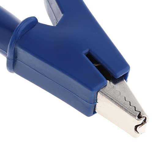 Image of 10pcs Fully Insulated Safety Crocodile Alligator Clip Copper Test Clamp 30A 5 Colors Open 10mm Clip with 4mm Socket Banana Jack for Multimeter Electrical Testing Wire Cable Test Lead Adapter