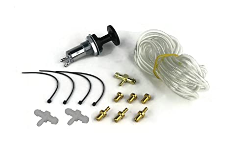The ROP Shop Triple Carburetor Primer Kit for Keihin CDKII 40 Kawasaki Jet Ski CDK-2 Carb