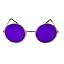 Gold Frame W/Purple Lens