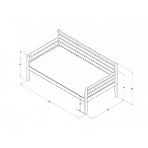 Kodiakfurnituretwinsizedaybedwithtrundlewoodenslatsinwoodinbrownnoboxspringneededeasyassembly Urban Country Home Decor Kodiak furniture twin size daybed with trundle wooden slats in wood in brown no box spring needed easy assembly urban country home decor