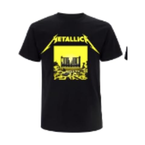 Merch Traffic Metallica Classic Logo T-Shirt, Black Cover