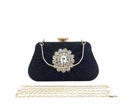 Sac de soirée pour décoration de fête, pochette tendance pailletée pour mariages