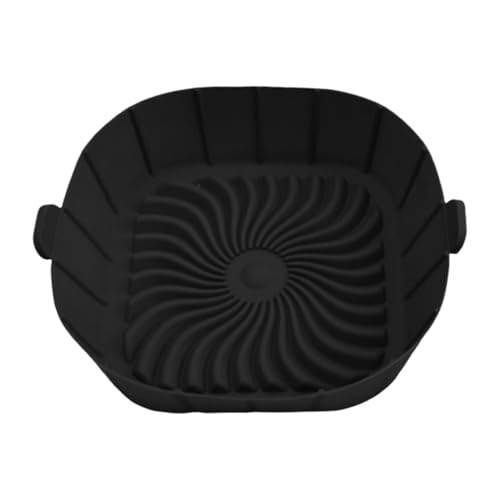 Molde de silicona Air Fryer, Air Frieder Accesorios,Moldes para Freidora de Aire Reutilizable Plano Airfryer Accesorio para Freidora de Aire Caliente, Horno, Microondas (C)