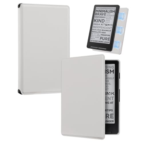 Image of CoBak Magnetic Case for XTEINK X4, Ultra-Lightweight Protective Cover for Xteink X4 E-Reader, Secure Magnetic Attachment(Grey)