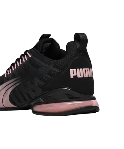 Image of PUMA | Voltaic Evo Women's Running Shoes | Black-Rosy Outlook | 8UK