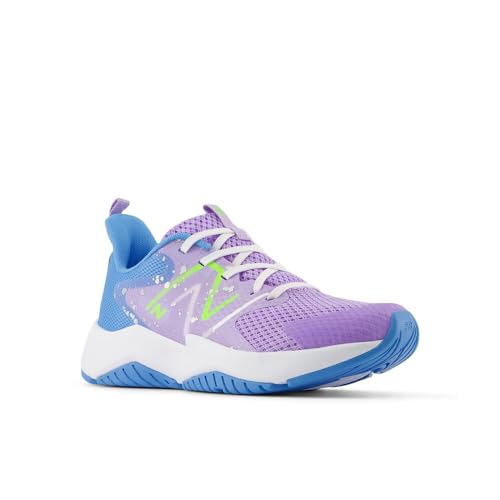 Image of New Balance Kids' Rave Run V2 Lace-Up Running Shoes