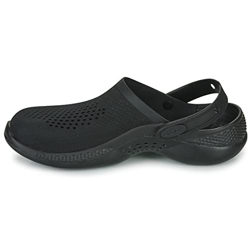 Sandália crocs lite ride 360 clog black/black - 39