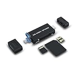 JJC Huawei Nano Memory NM Card Reader Writer, USB 3.0 USB-C Type-C to NM Nano Memory SD MicroSD Card, Data Transfer Speed up to 90MB/S for Huawei Smartphone and Laptop