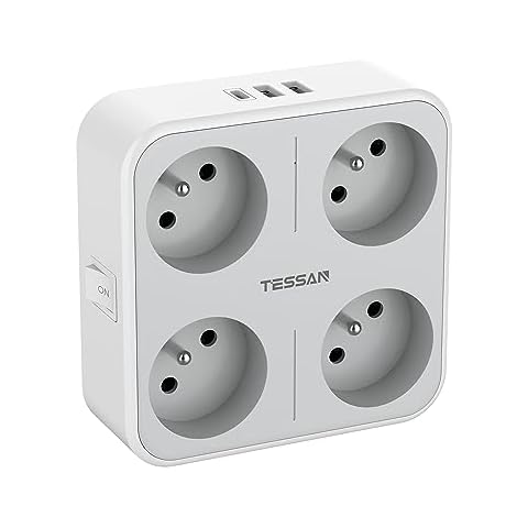 Multiprise Murale TESSAN 7 en 1 Cover