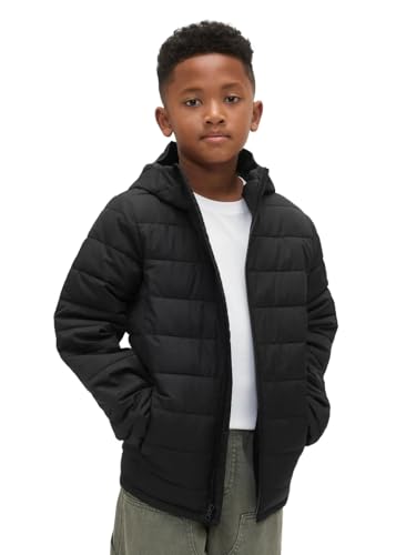 GAP Boys' Logo Lightweight Puffer Jacket