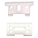 ceramic blade for magic clip, T outliner (1 x T blade + 1 W blade)