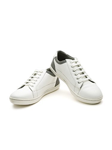 WROGN Men's White Polyurethane Sneakers 