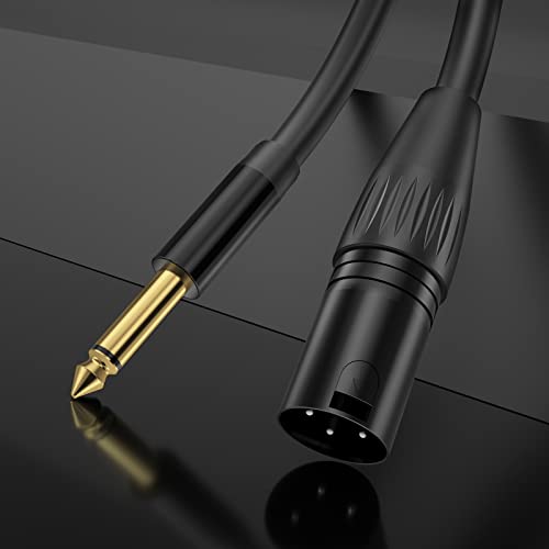 Yinker 5 Feet Xlr Cable, 1/4 To Xlr Male + 1/4 To Xlr Female #TOP1