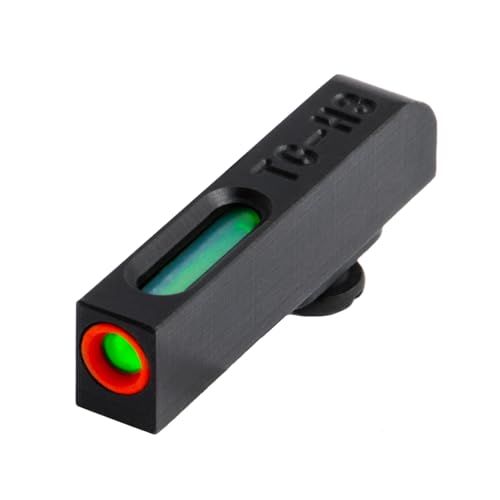 Image of Truglo TFX PRO Handgun Sight, Glowing Shock Proof Tritium and Fiber Optic Night Sight for Handguns, Compact, Durable, and Snag Free Sight