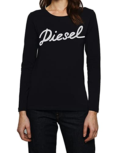 T-Shirt à Manches Longues Diesel T-Sily-Simo Femme pour Pallier les Frissons