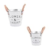 Décoration de ferme : seau à fleurs est élégant et , peut jouer un bon rôle décoratif, fournitures de jardin