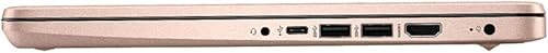Hp 2021 Stream 14" Hd Laptop Computer, Intel Celeron N4020 Processor, 4Gb Ram, 64Gb Emmc, Hd Audio, Hd Webcam, Intel Uhd Graphics 600, 1 Year Office, Hdmi, Win 10 S, Rose Gold, 32Gb Snowbell Usb Card #TOP5