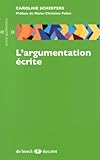 comment dit on entre guillemets en anglais  L\'argumentation écrite
