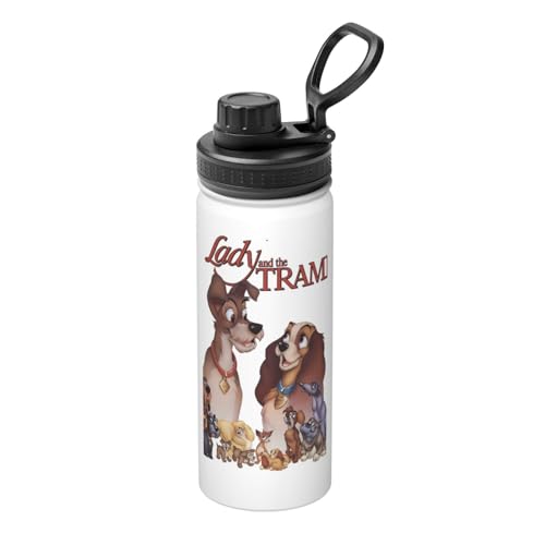 わんわん物語 おしゃれ 水筒 かわいい 漫画 スポーツボトル 大容量 軽量 ステンレス製 魔法瓶 保温 保冷 直飲み キャリーハンドル付き 漏れ防止 山登り 運動 旅行 ファッション 人気 ギフト