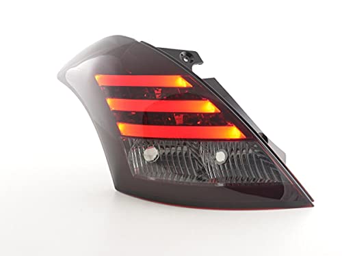 Feux arrière Swift Sport LED intensité maximale rouge fumé