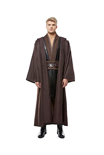 Star Wars Anakin Skywalker Costume Cosplay - Marron - XL