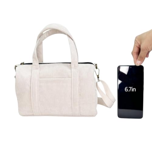 IAMUHI Mini Corduroy Crossbody Phone Purse Small Wallet Tote Bag Casual Shoulder Little Handbag for Women2