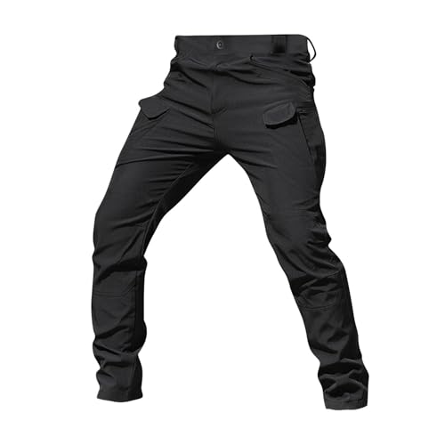 Tactical Pants for Men Water Resistant Hiking Cargo Pants Multi Pockets Stretch Waterproof Quick Dry Work Pants3