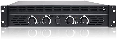 Sound Town 4-Channel 4 X 750W at 4-ohm, 6000W Peak Output Professional Power Amplifier (NIX-6000X4)