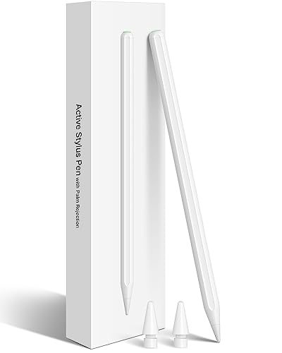 Image of Stylus Pen for iPad - Apple Pencil 2nd Generation Alternative With Wireless Charging - Compatible With iPad Pro 11 /12.9 Inch, Air 4 /5, Mini 6 (Blue)