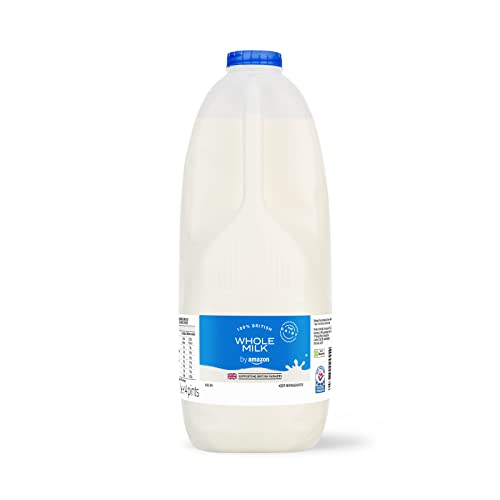 by Amazon British Whole Milk 2.272L 4 Pints