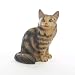 Maine Coon, Brown Tabby Tiny Ones Cat Figurines (2 in)
