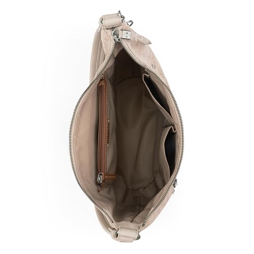 Image of The Sak Sequoia Hobo Bag - Premium Large Leather Women's Handbag for Everyday & Travel - Durable Purse With Zipper Pocket