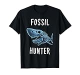 Vintage Adventure Fossil Hunter Prehistoric Shark T-Shirt