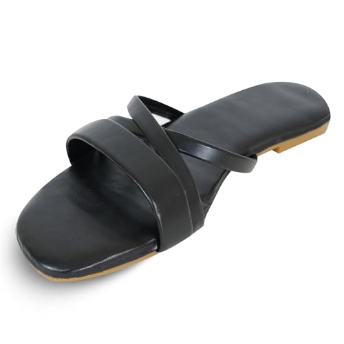 Image of DFR Women Casual Cushioned Flat Slippers Woman
