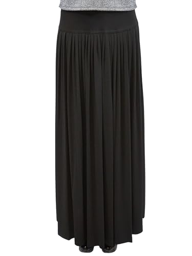 Baby'O Women's Original Biz Style Ankle Length Long Stretch Knit Skirt