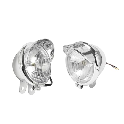 �o�C�N �w�b�h���C�g �t�����g�⏕�� �u���b�N GN 125 �T�C�h���C�g �A�N�Z�T���[ �O���w�b�h���C�g CM 125 �T�C�h���C�g LED �w�b�h���C�g(2 Piece)