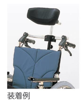折り畳み式車椅子用ヘッドレスト　カワムラサイクル　スーパーヘッドＭ　中古品 カワムラサイクル 車いす用ヘッドレスト（スーパーヘッド